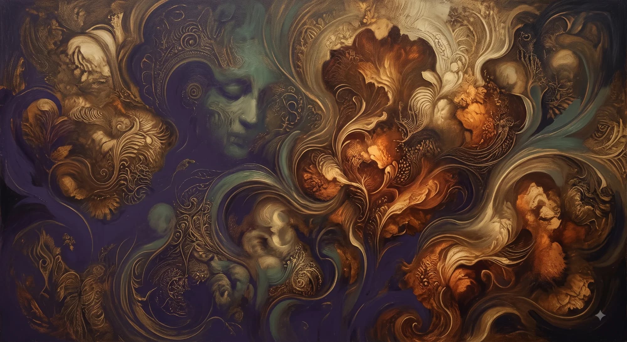 La Cartógrafa de lo que la Lluvia Cubre — obra Rorschach Invers